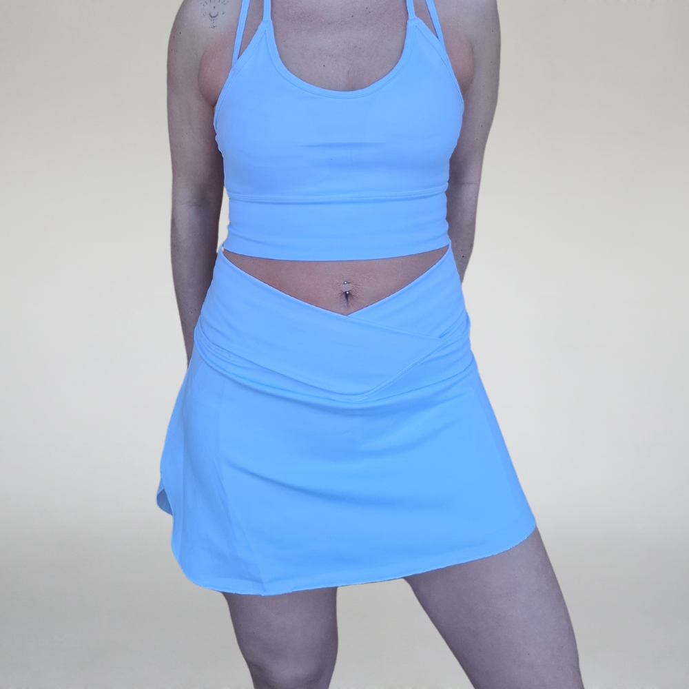Falda EliteFit Blanca