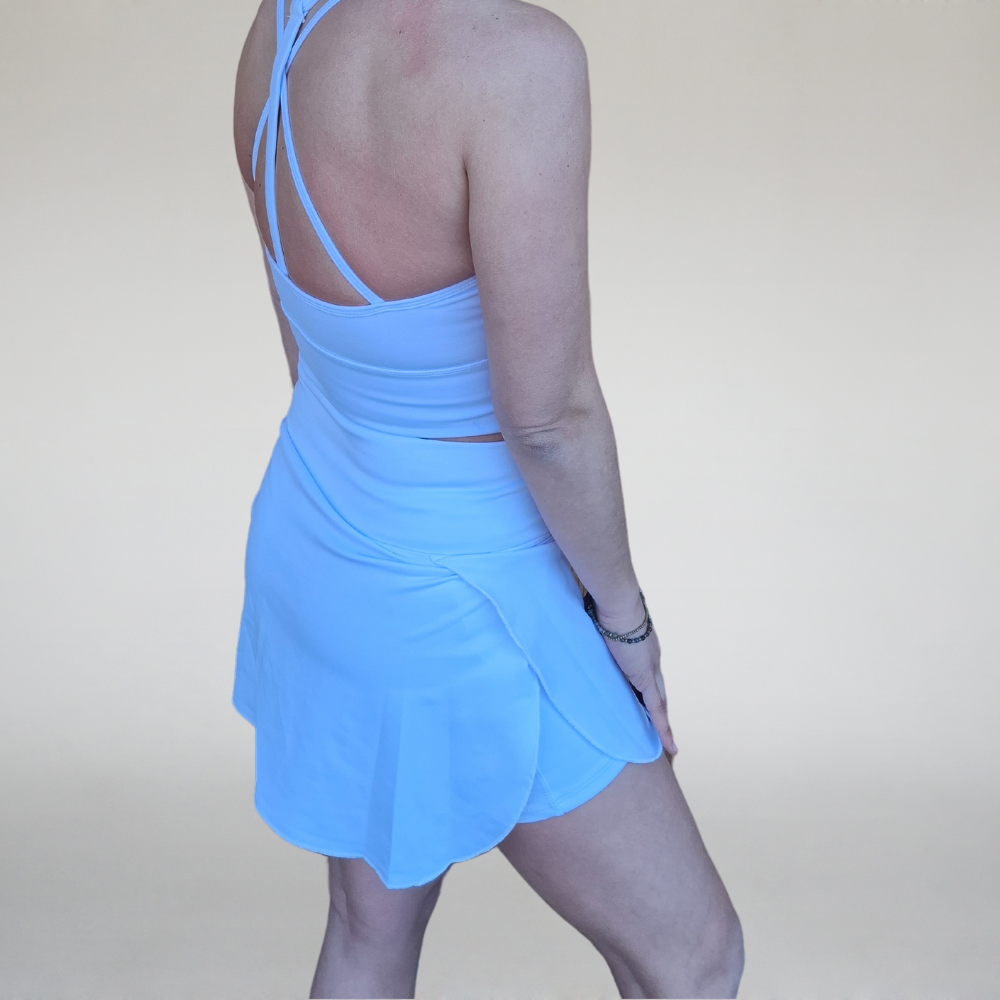 Falda EliteFit Blanca
