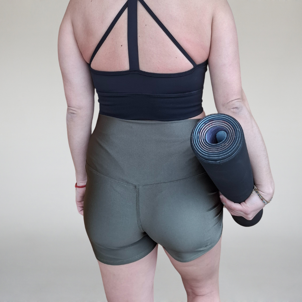 Short EliteFit Verde Militar Brillante