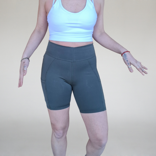 Short Biker EliteFit Verde Militar