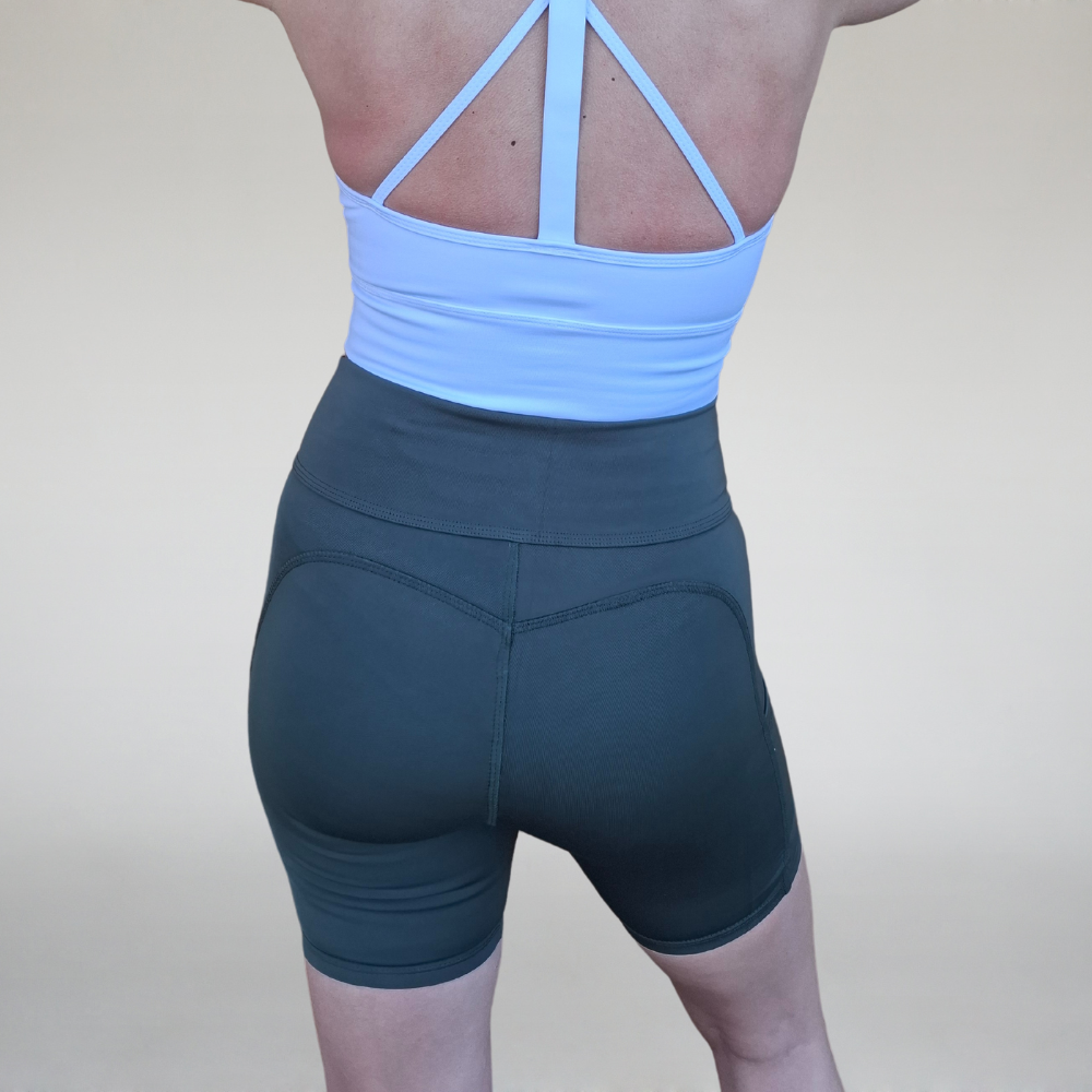 Short Biker EliteFit Verde Militar